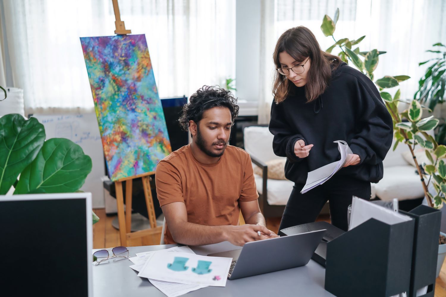 ทำงานศิลปะดิจิทัล